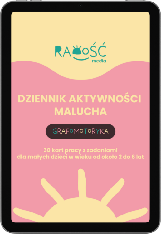 Okładka e-booka Dziennik Aktywności Malucha - Grafomotoryka