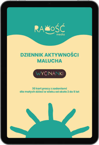 Okładka e-booka Dziennik Aktywności Malucha - Wycinanki.