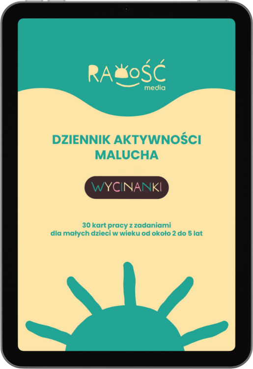 Okładka e-booka Dziennik Aktywności Malucha - Wycinanki.